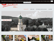 Tablet Screenshot of hhg-stockach.de